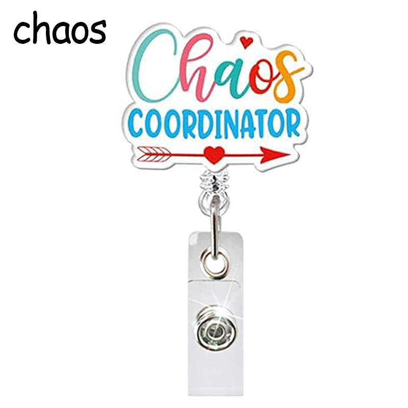 Cute Medical Elements NurseBadge Reel