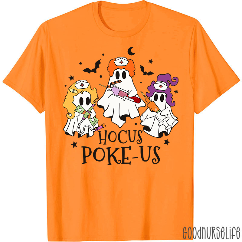 Halloween Laboratory Hocus Poke-Us T-Shirt