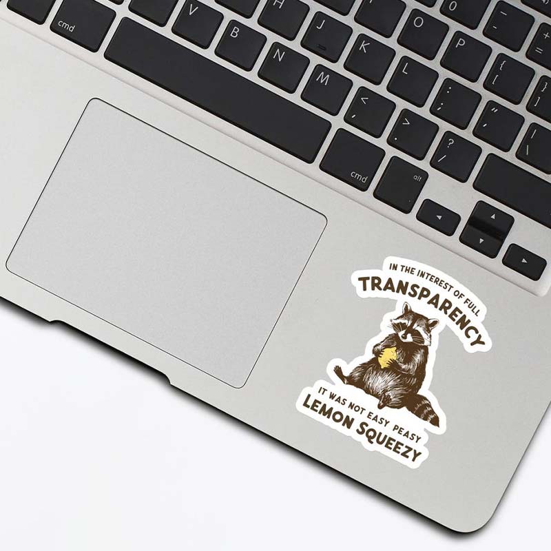 In The Interest Of Full Transparency Stickers