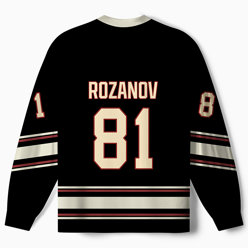 Hockey Movie Inspired  Long Sleeve Jersey