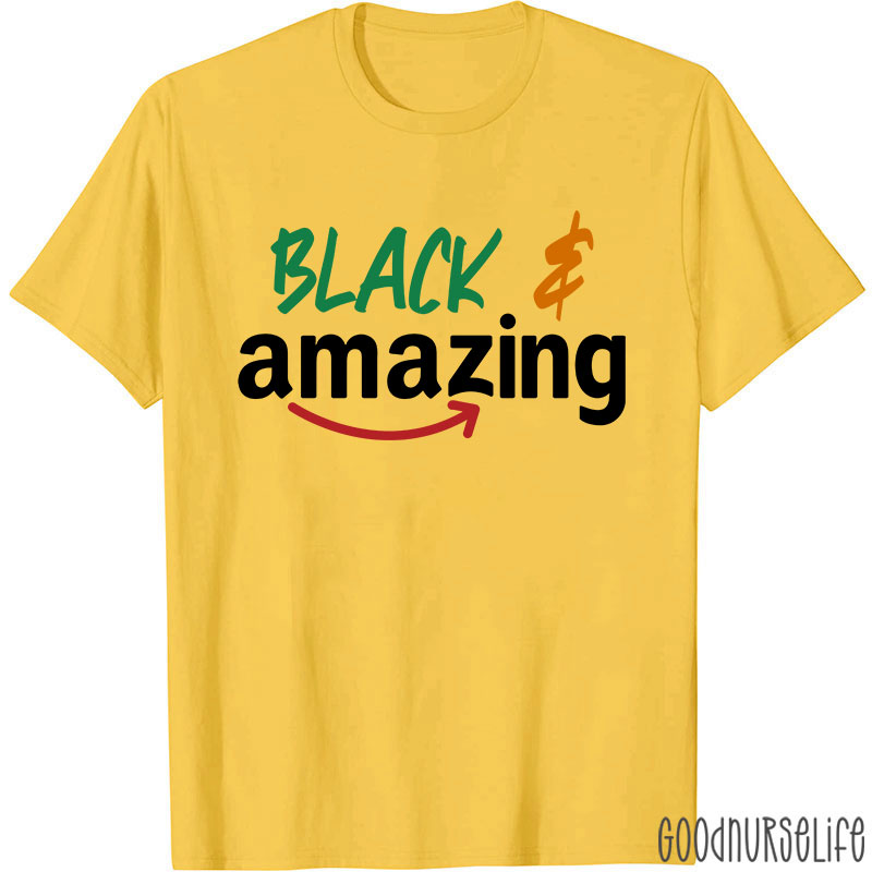 Black Pride Nurse T-Shirt