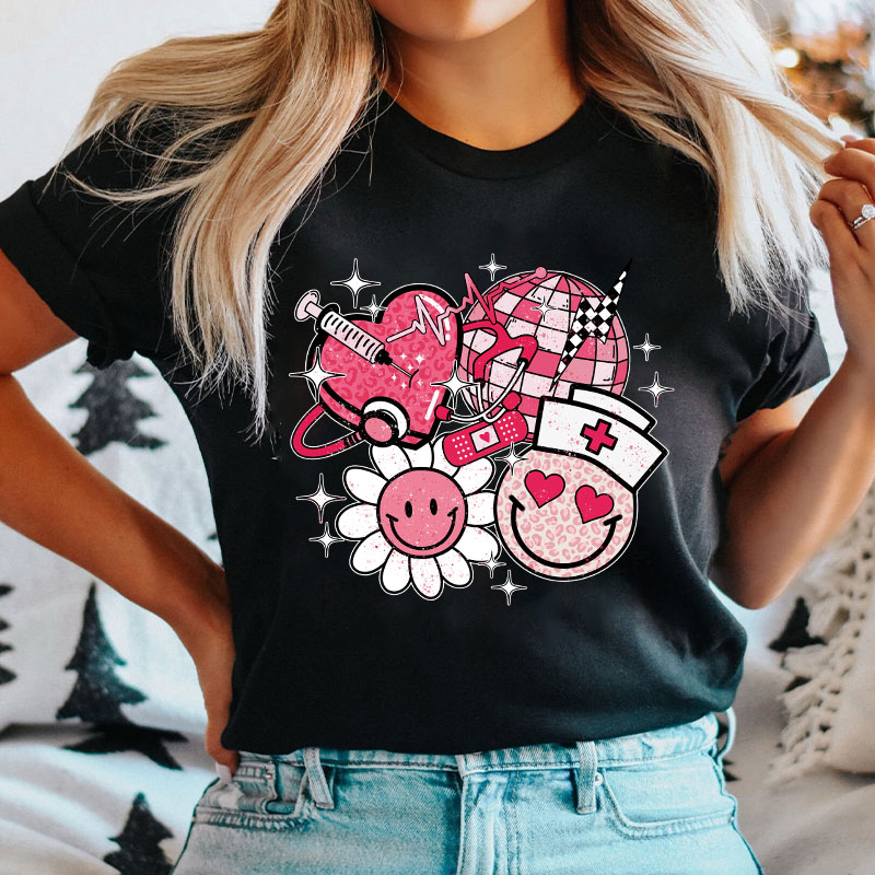 Shining Light Ball Shining Nurse T-Shirt