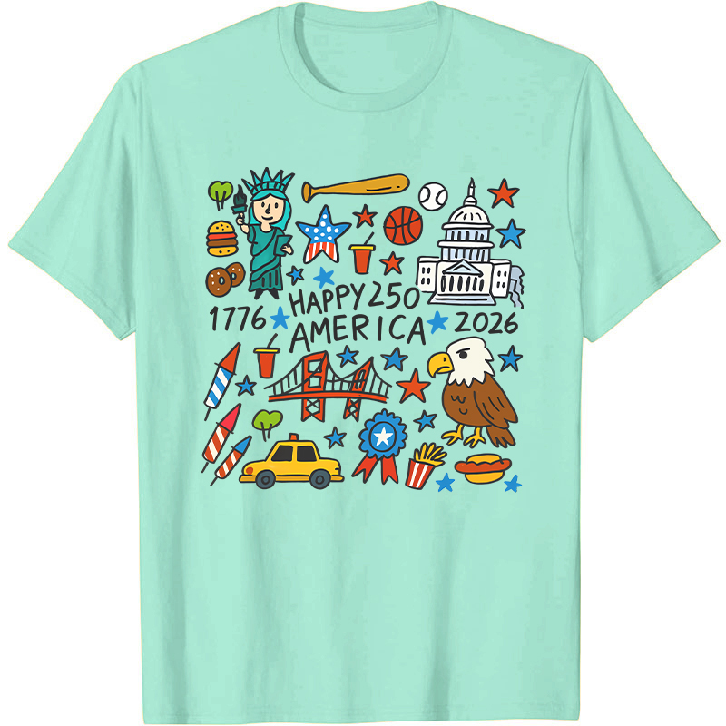 Comfort Colors America 250th Anniversary Nurse T-Shirt