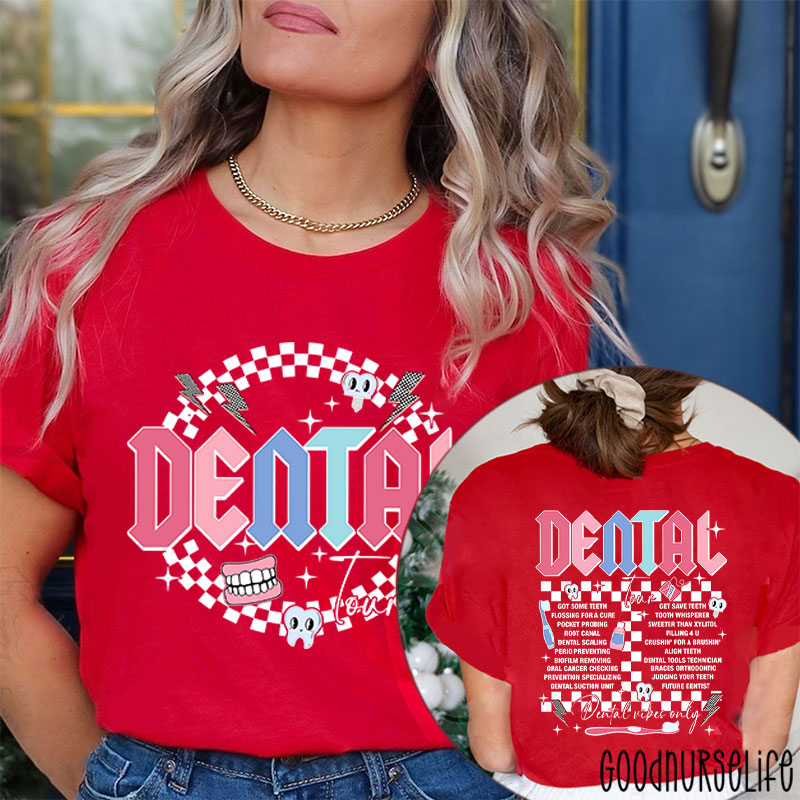 Dental Tour Dental Two Sided T-Shirt