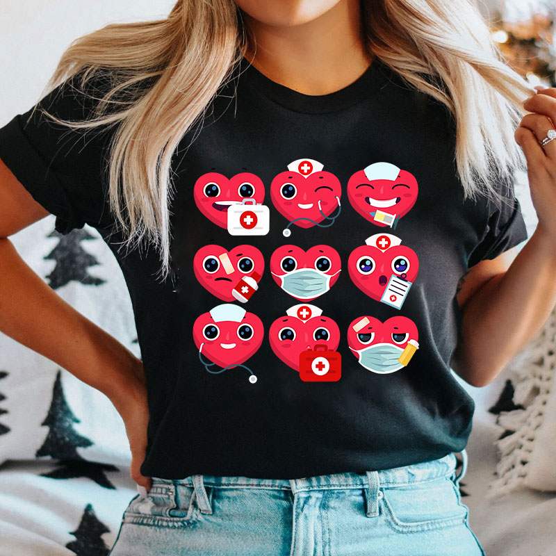 Little Sweet Hearts Nurse T-Shirt