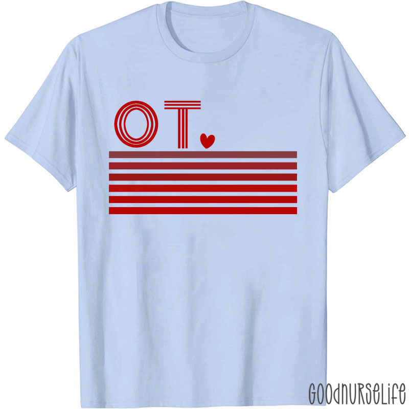 Occupational Therapy Cute Heart T-Shirt