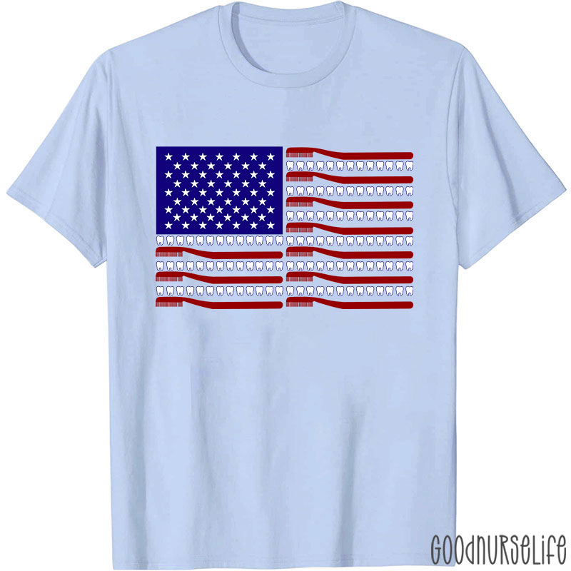 Dental Hygienist Patriotic T-Shirt