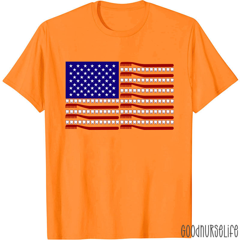Dental Hygienist Patriotic T-Shirt