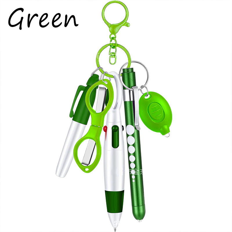 6 PCS Nurse Pen Set Nurse Keychain