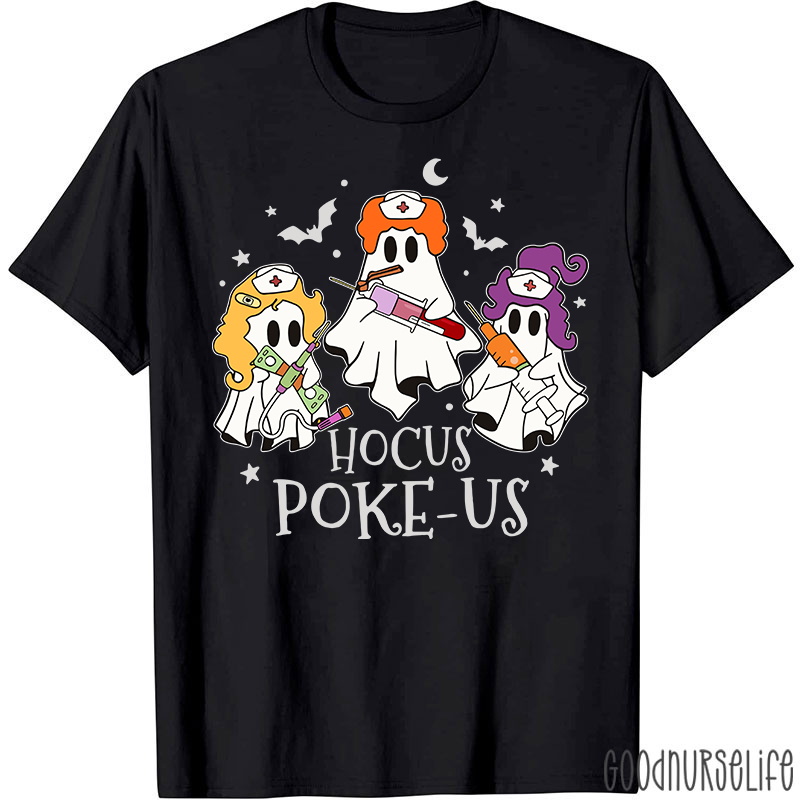 Halloween Laboratory Hocus Poke-Us T-Shirt