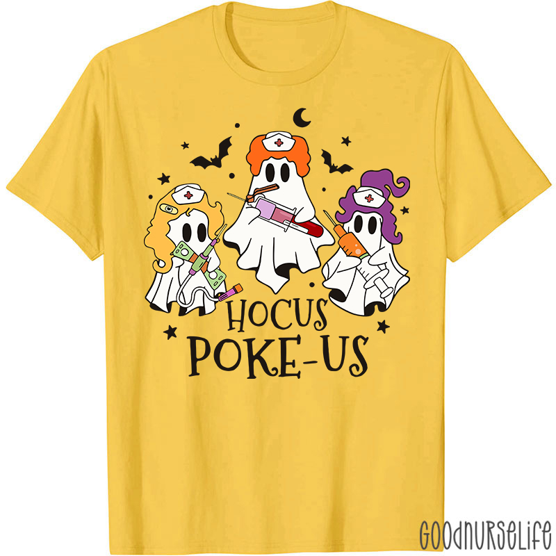 Halloween Laboratory Hocus Poke-Us T-Shirt