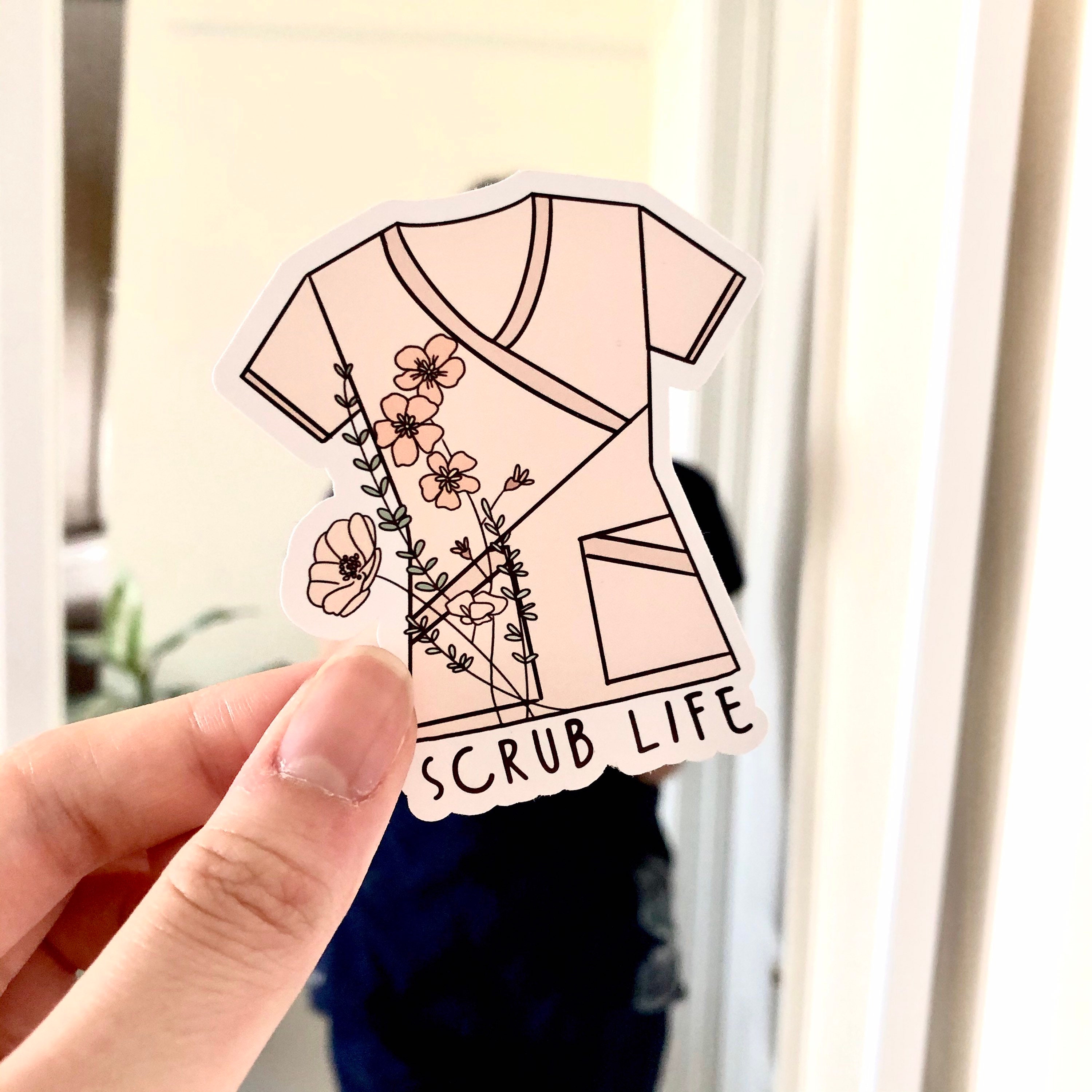 Scrub Life Nurse Stickers
