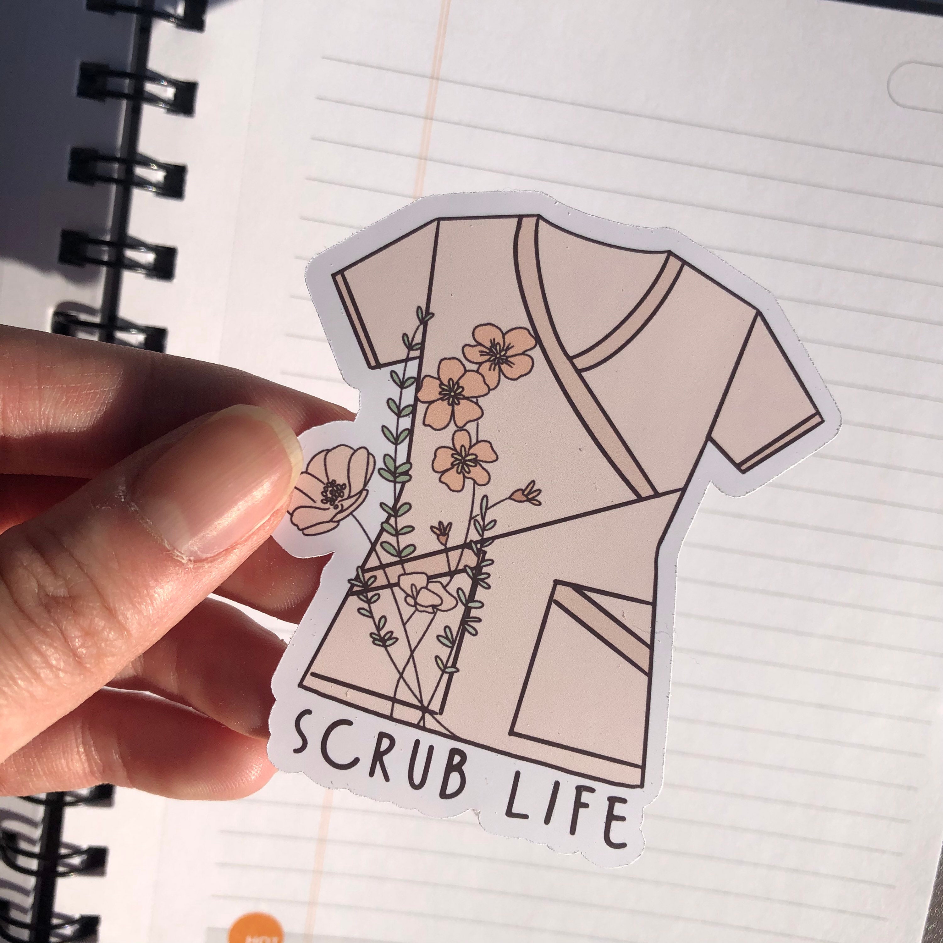 Scrub Life Nurse Stickers