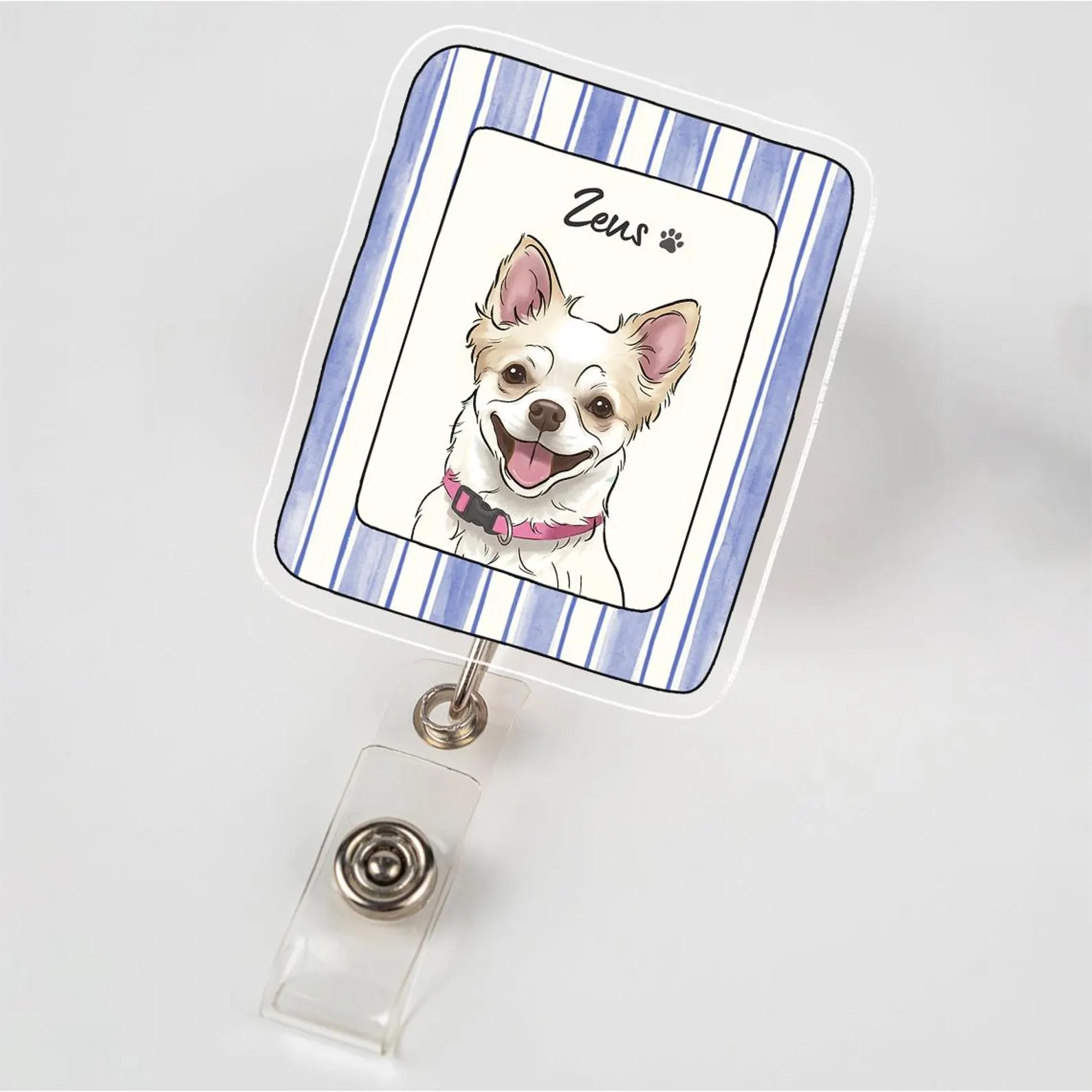 Personalized Pet Photos Badge Reel
