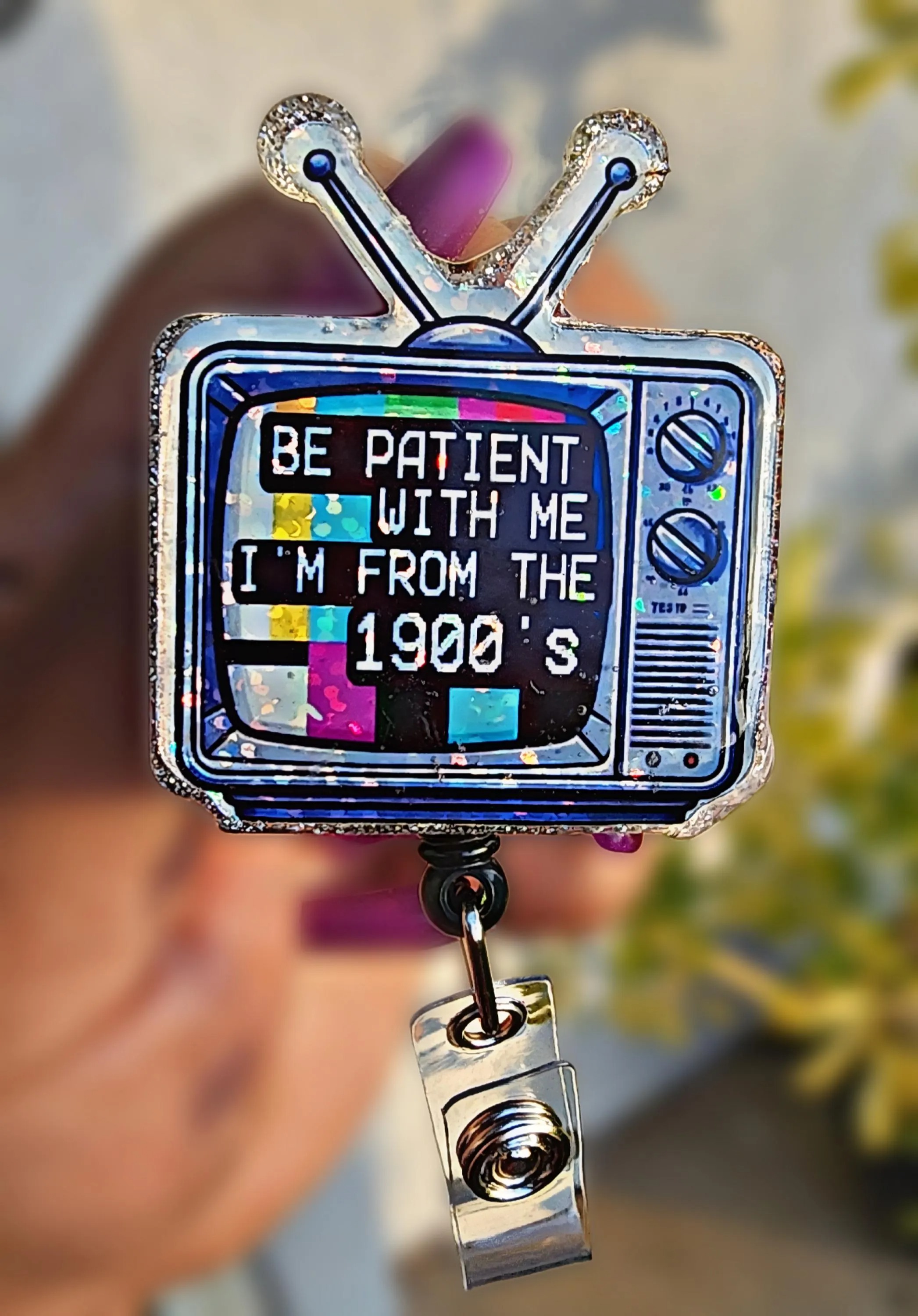 Be Patient With Me Badge Reel