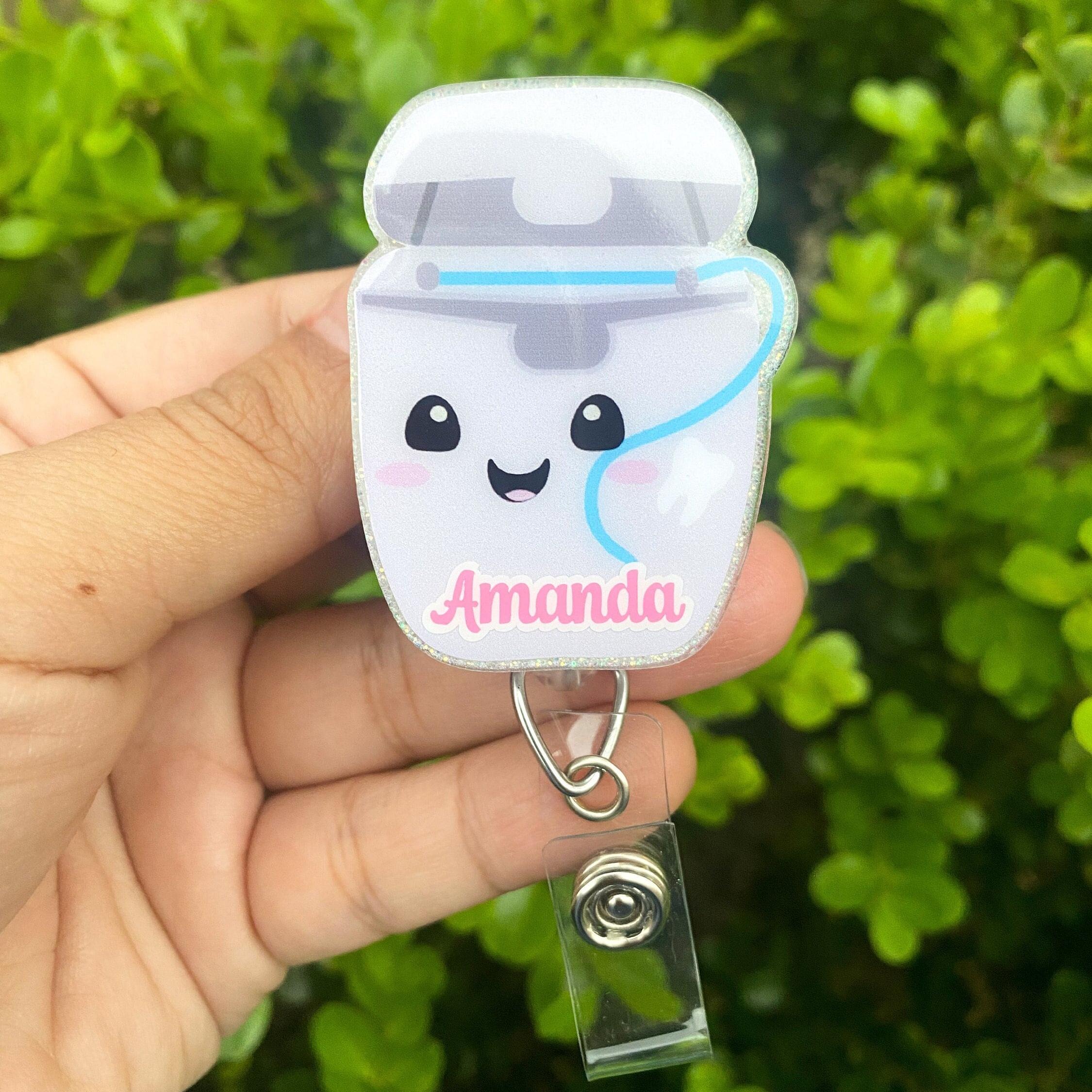 Dental Floss Badge Reel