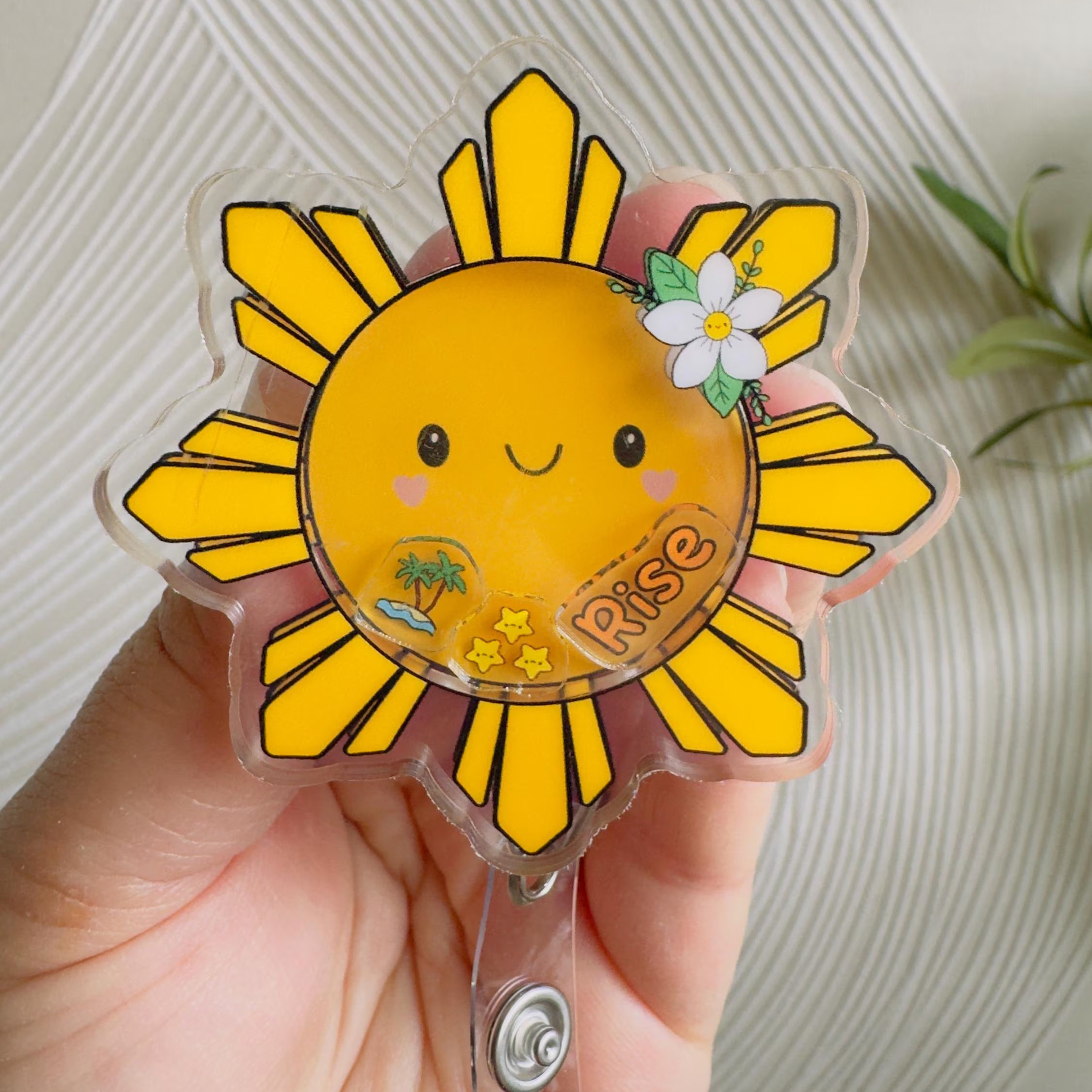 Sunshine Shaker Badge Reel