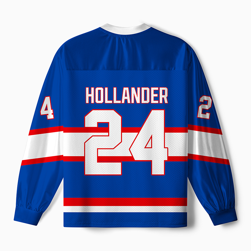 Hockey Movie Inspired  Long Sleeve Jersey