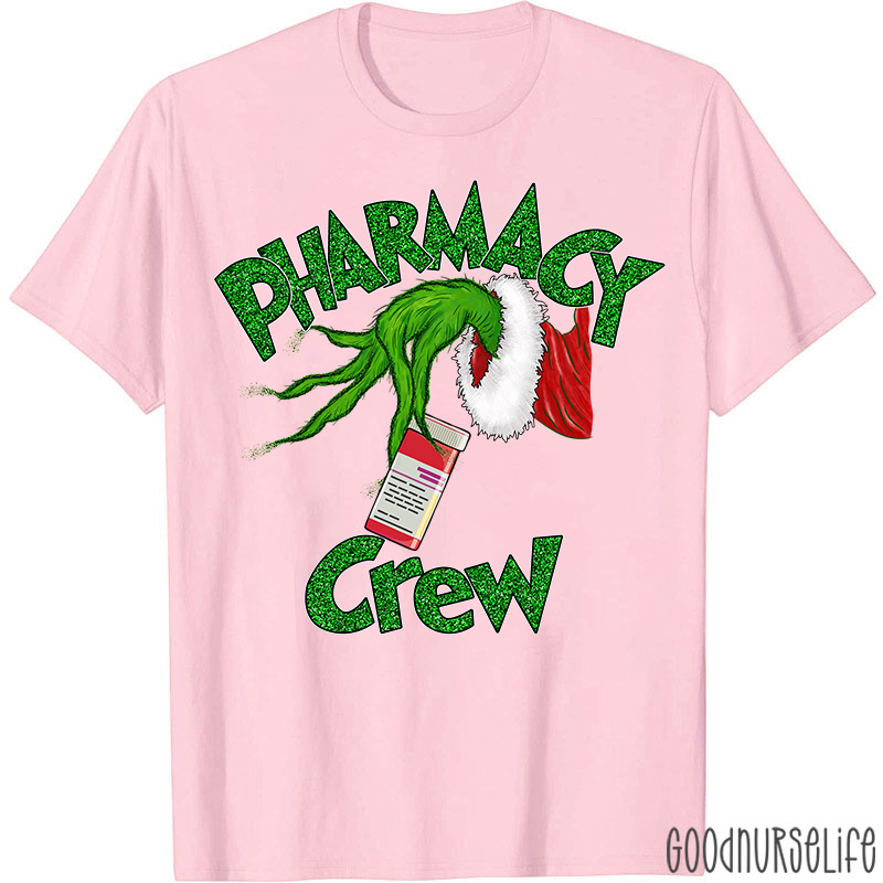Funny Christmas Pharmacy Crew Nurse T-shirt