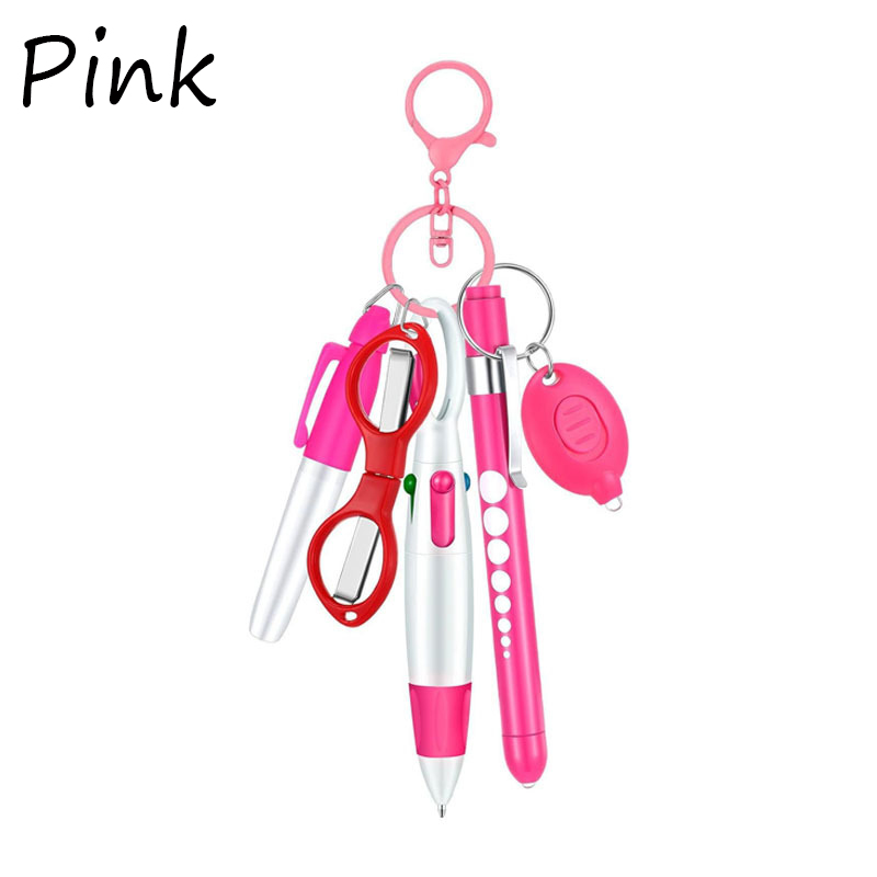 6 PCS Nurse Pen Set Nurse Keychain