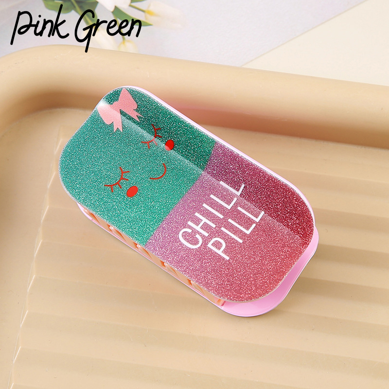  Glitter Chill Pill Hair Pharmacy Claw Clip