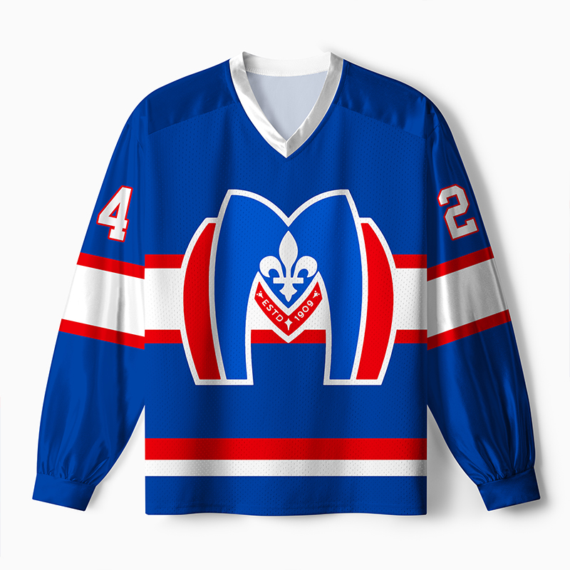 Hockey Movie Inspired  Long Sleeve Jersey