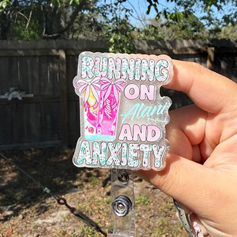 Running On Alani And Anxiety Badge Reel