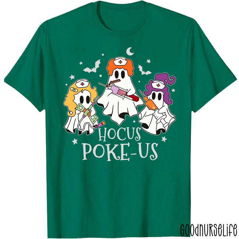 Halloween Laboratory Hocus Poke-Us T-Shirt