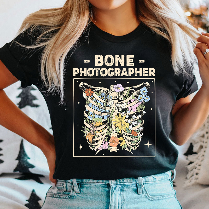 Bone Photographer T-Shirt