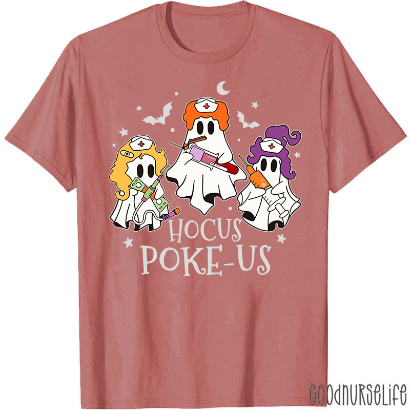 Halloween Laboratory Hocus Poke-Us T-Shirt