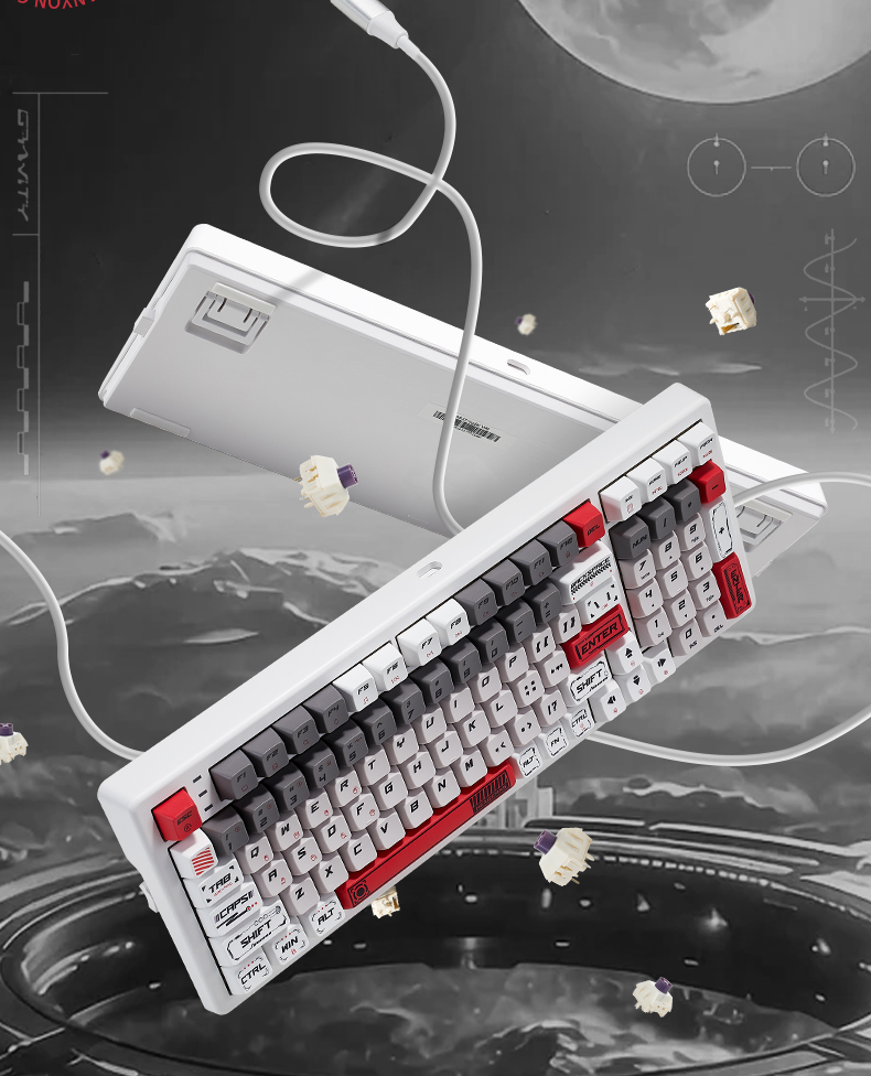 Hexgears V99 Three-Mode Mechanical Keyboard