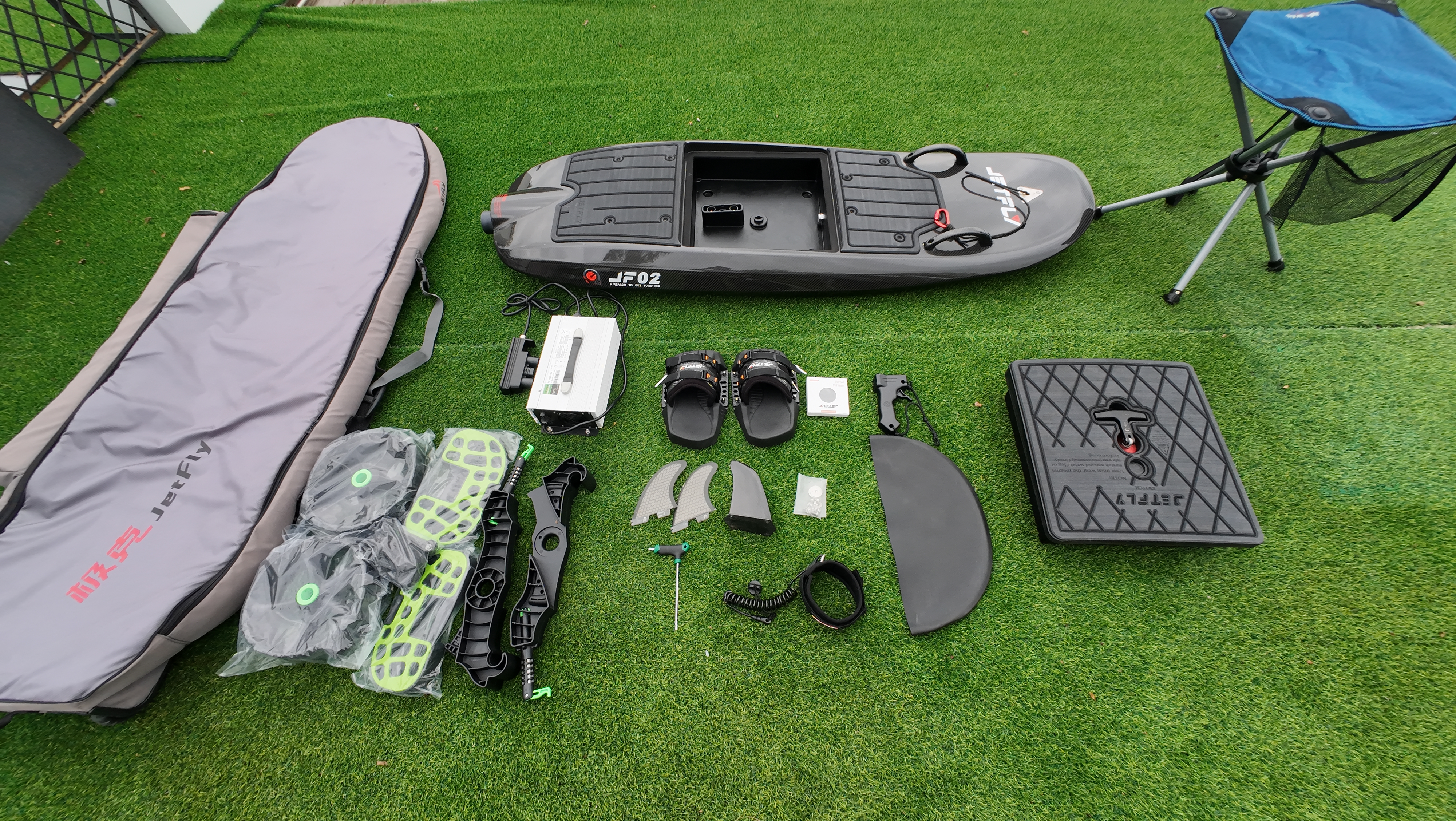 motorized surfboard gas powered