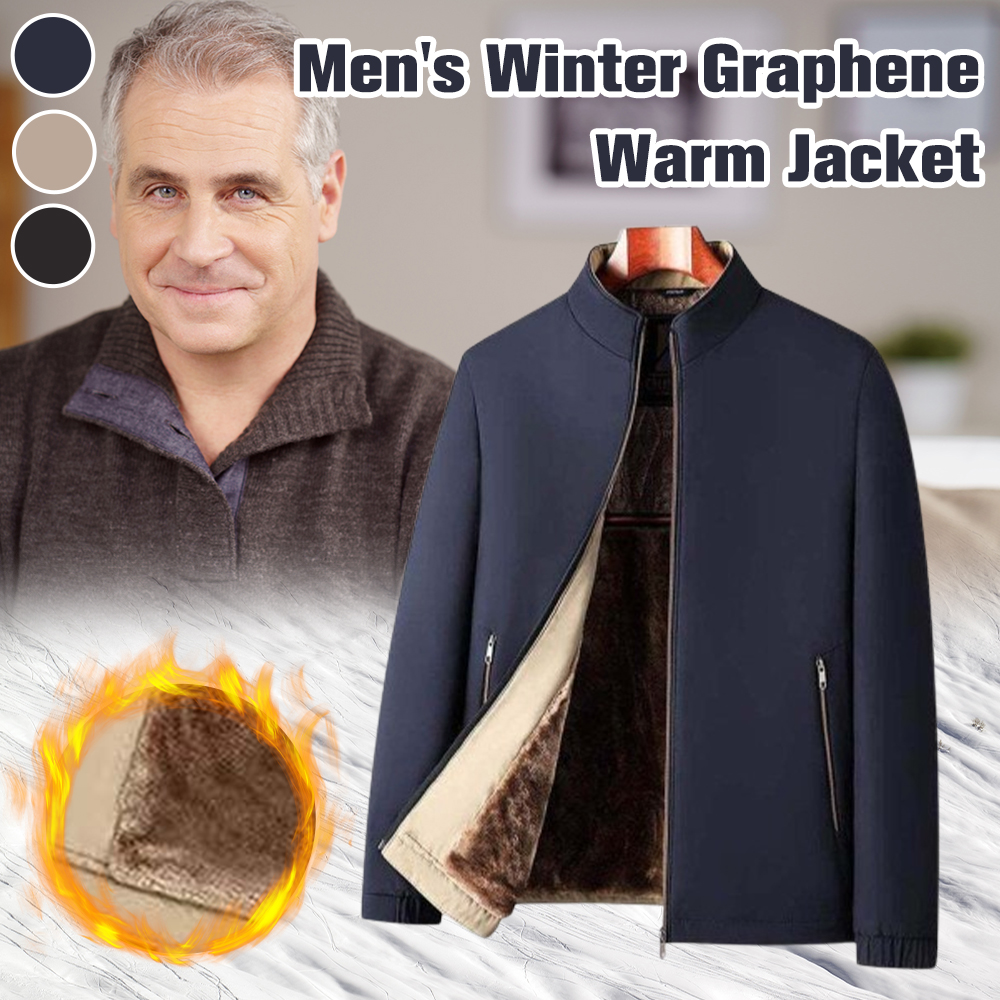 50% OFF Men's Winter Graphene Warm Jacket