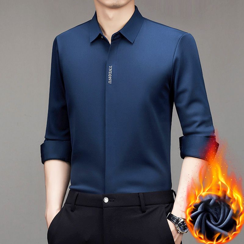 Hot Business Non-iron Velvet Shirt