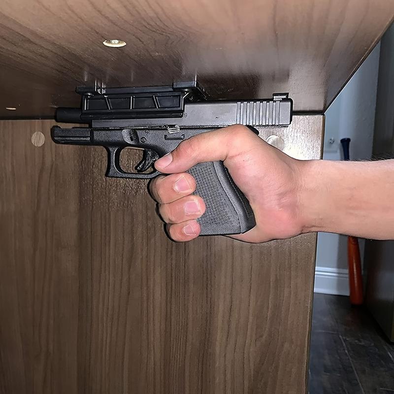 Quick Draw Magnetic Handgun Mount Holster Hidden Car Gun Magnet Bracket