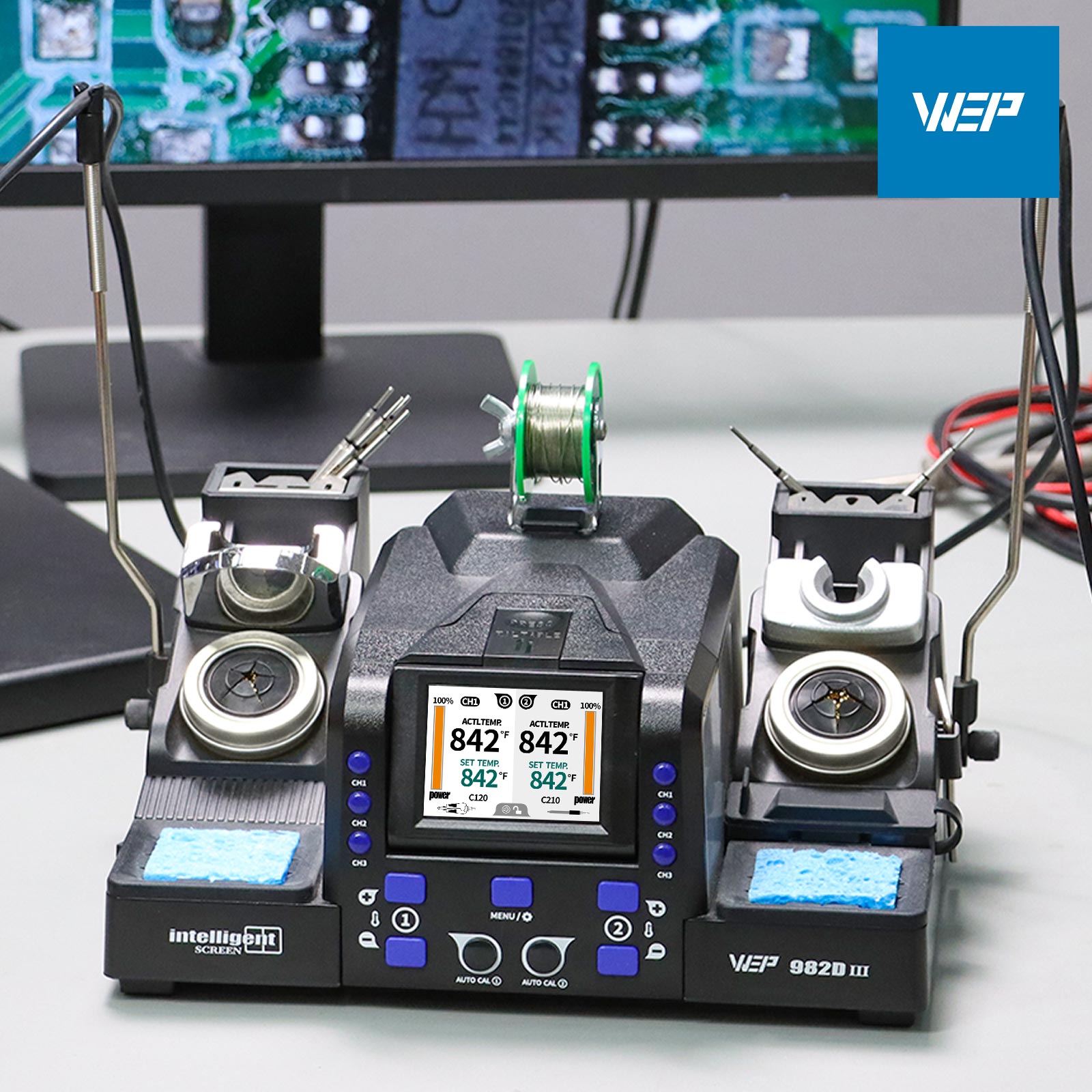 982D III 2-IN-1 Precision Soldering Station