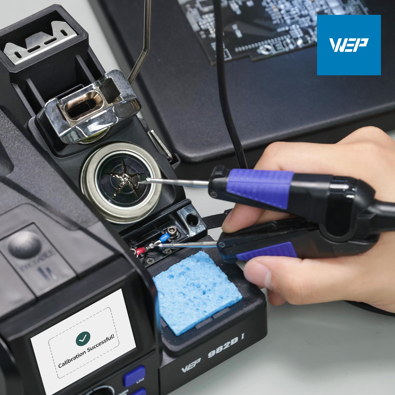 982D I Hot Tweezers Precision Soldering Station