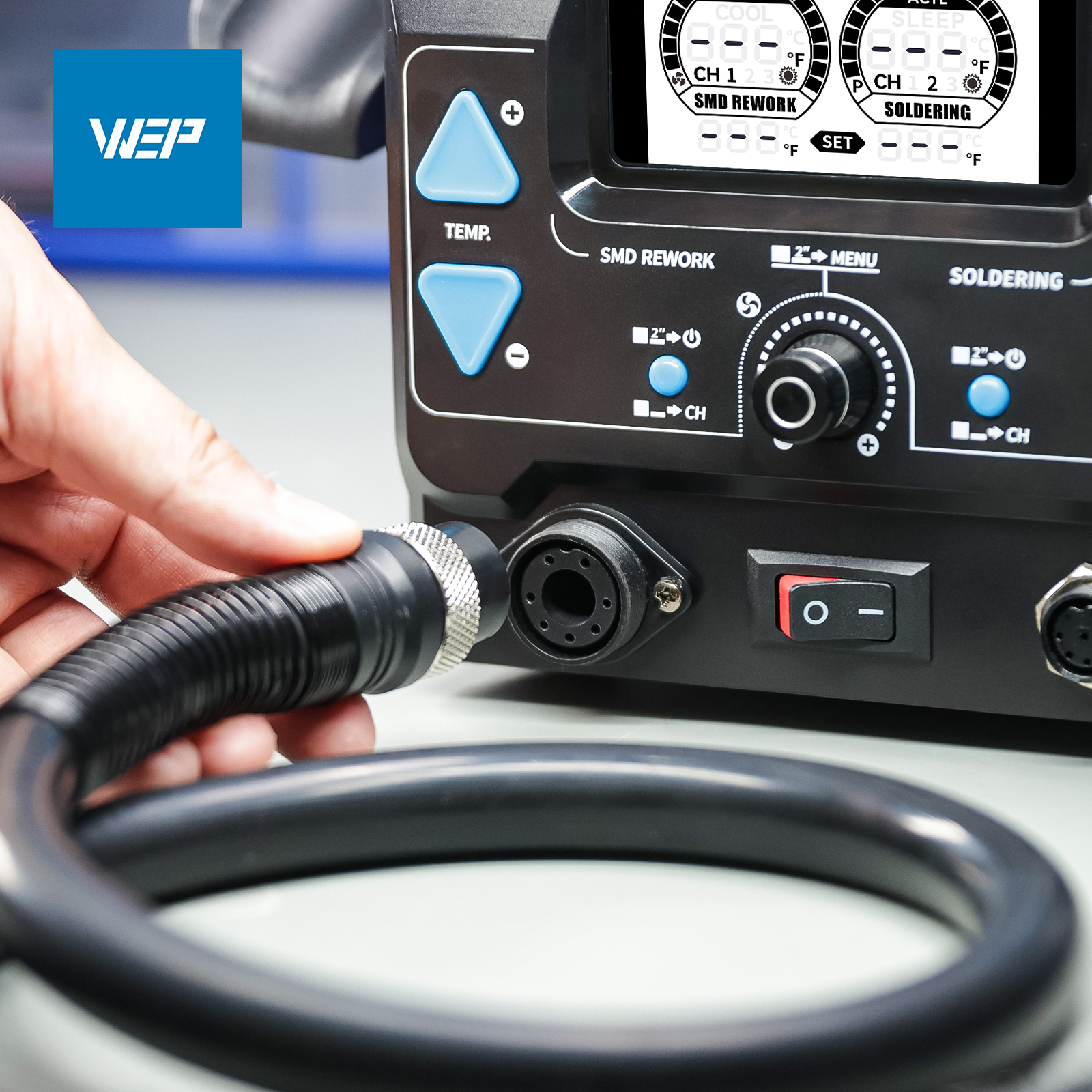 992D III 2-IN-1 Precision Rework Station