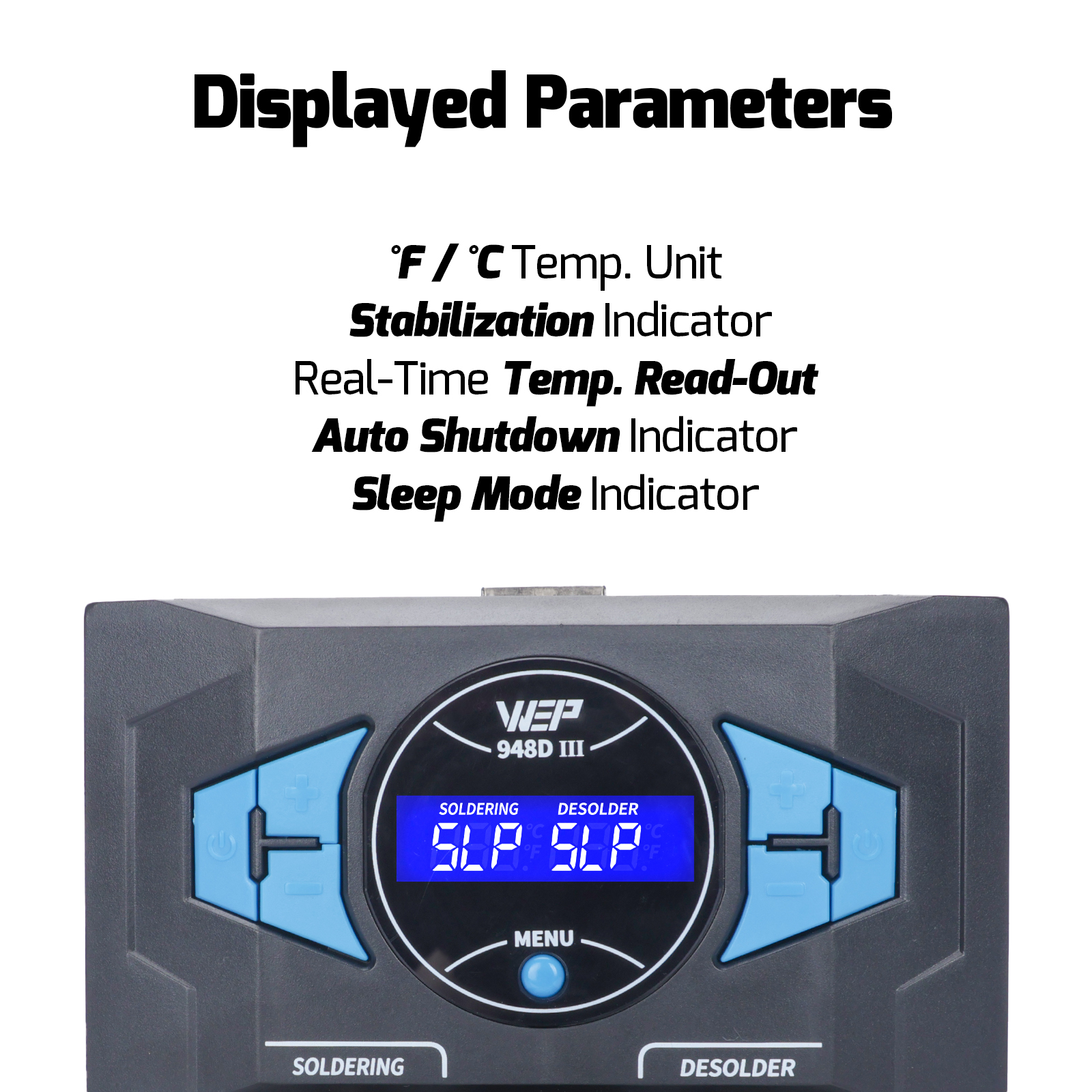 948D III Soldering + Desoldering 2-IN-1 Station (NEW ARRIVAL)