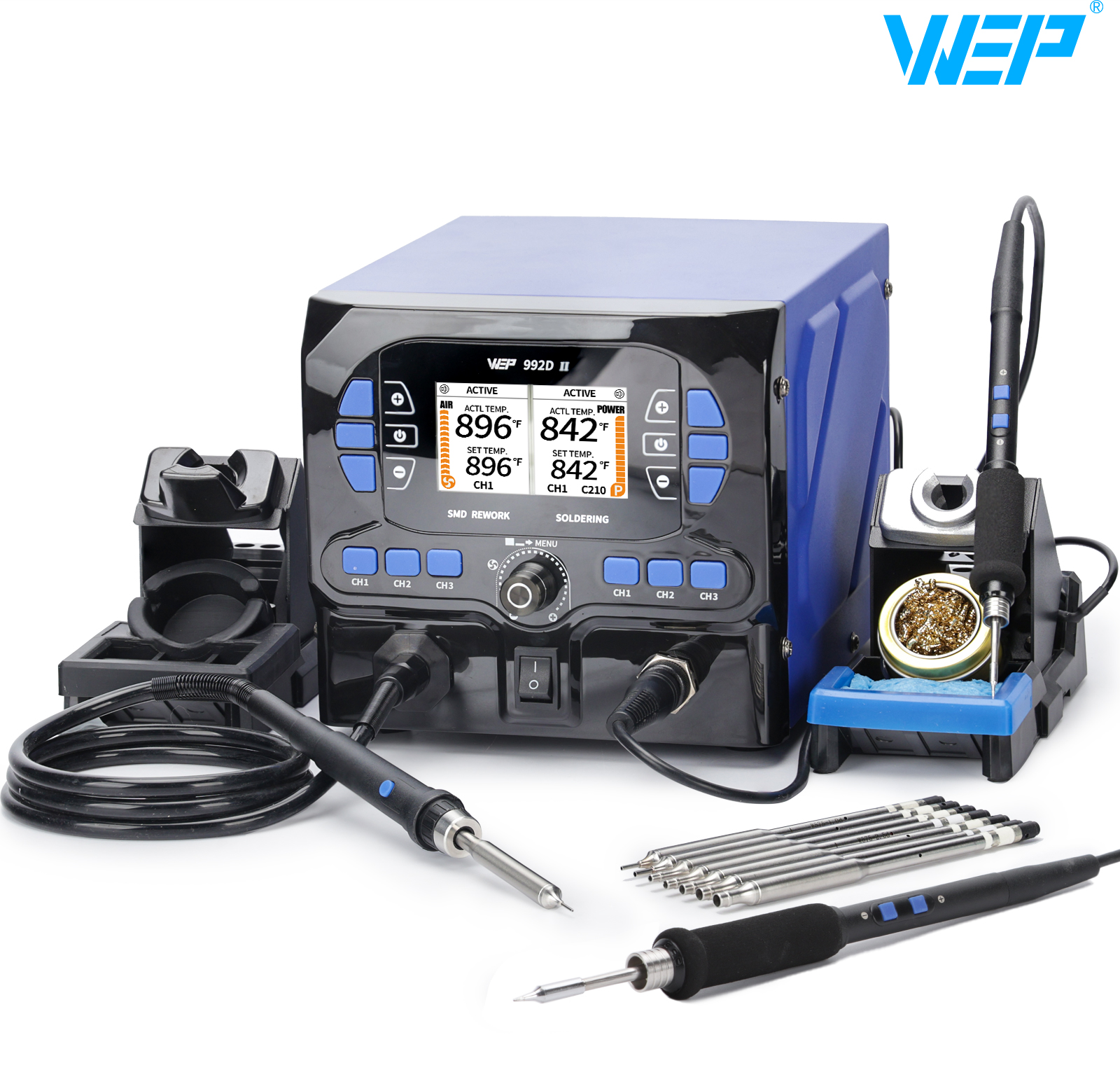 992D II 2-IN-1 Precision Rework Station