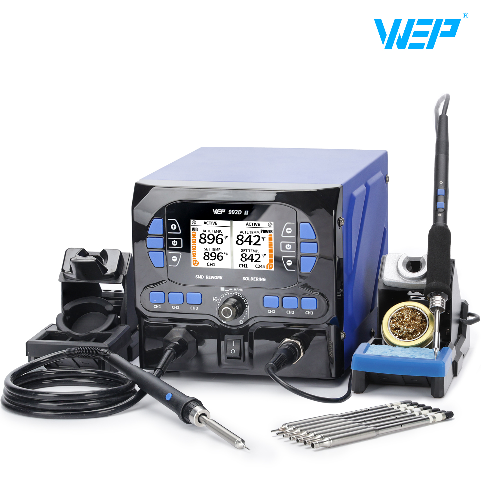 992D II 2-IN-1 Precision Rework Station