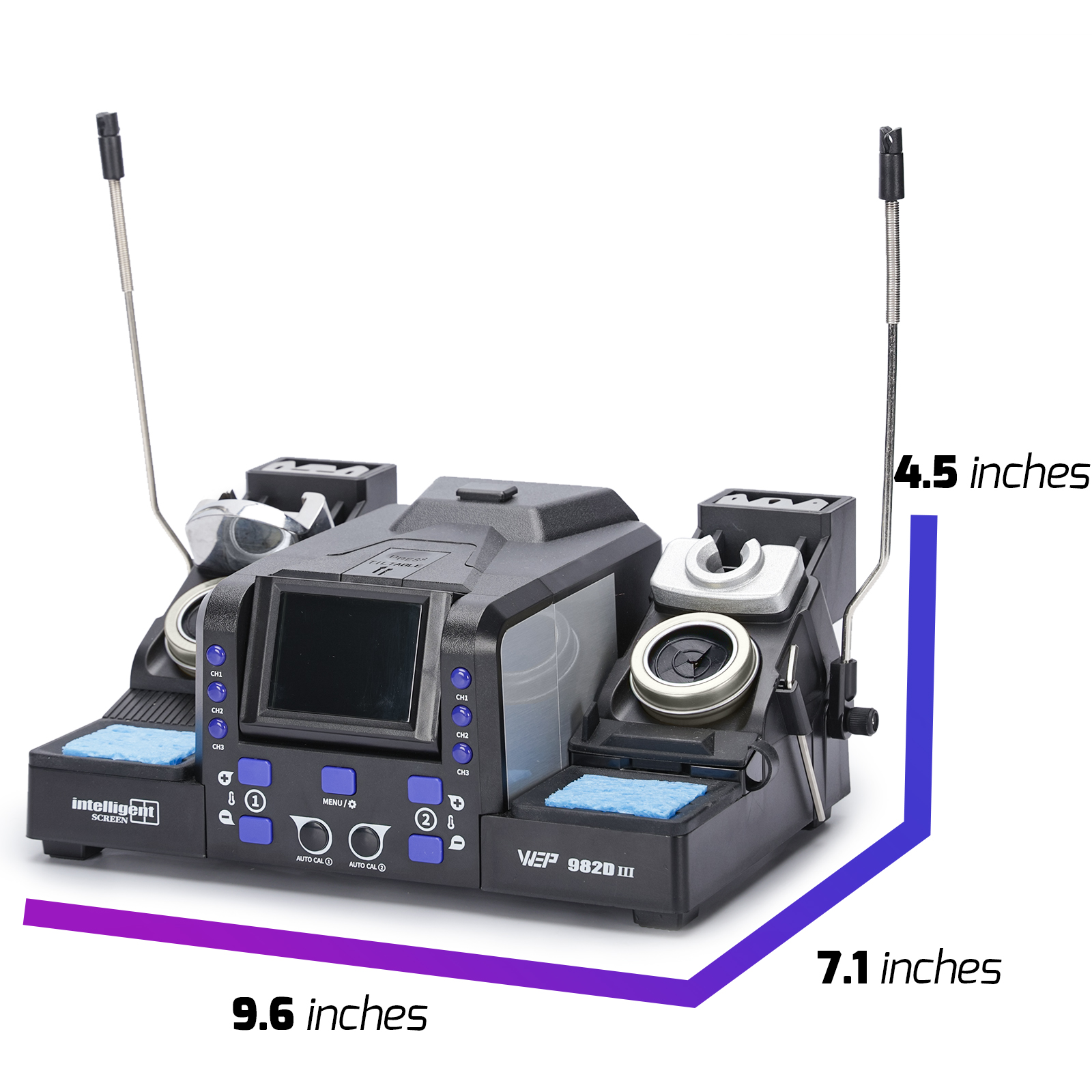 982D III 2-IN-1 Precision Soldering Station