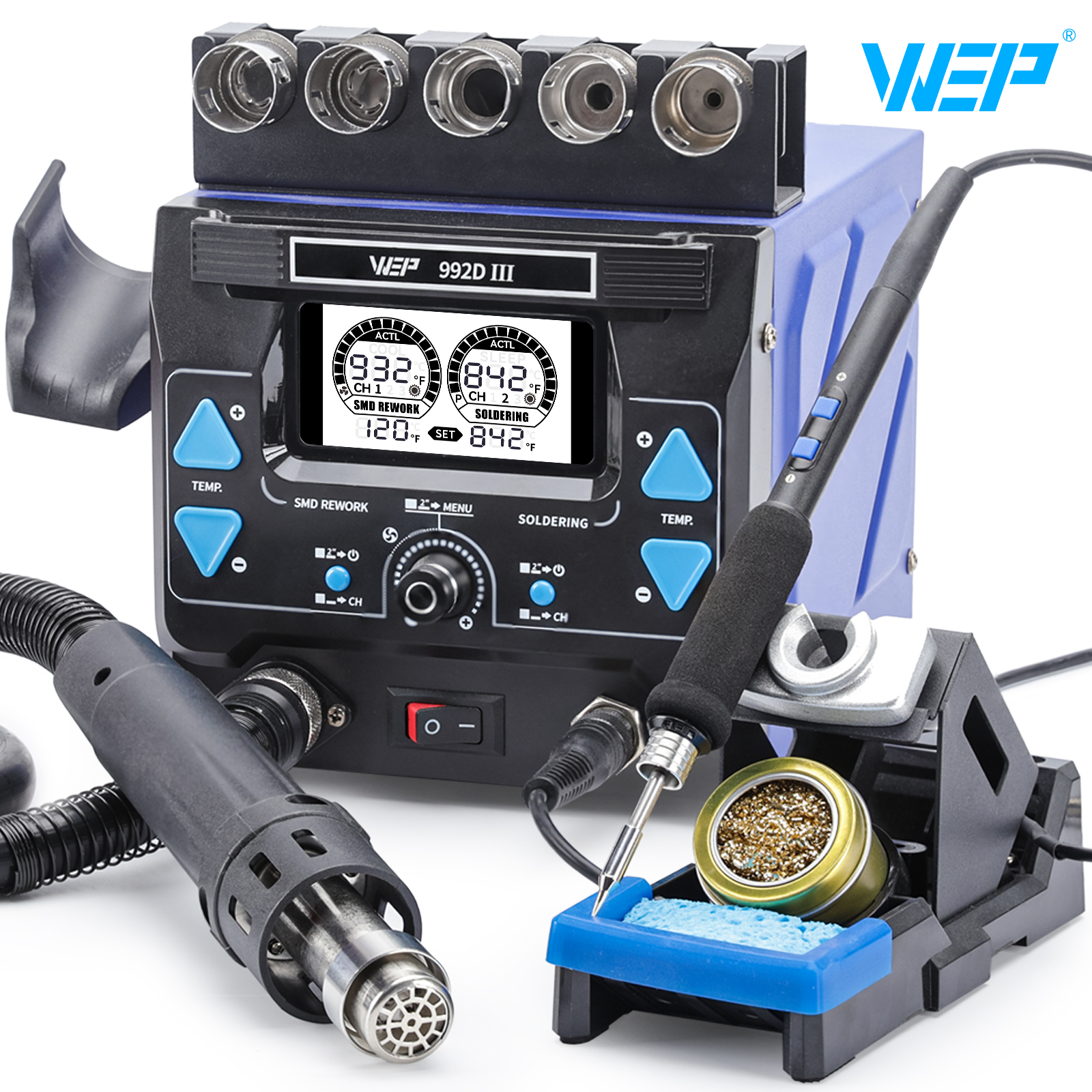 992D III 2-IN-1 Precision Rework Station