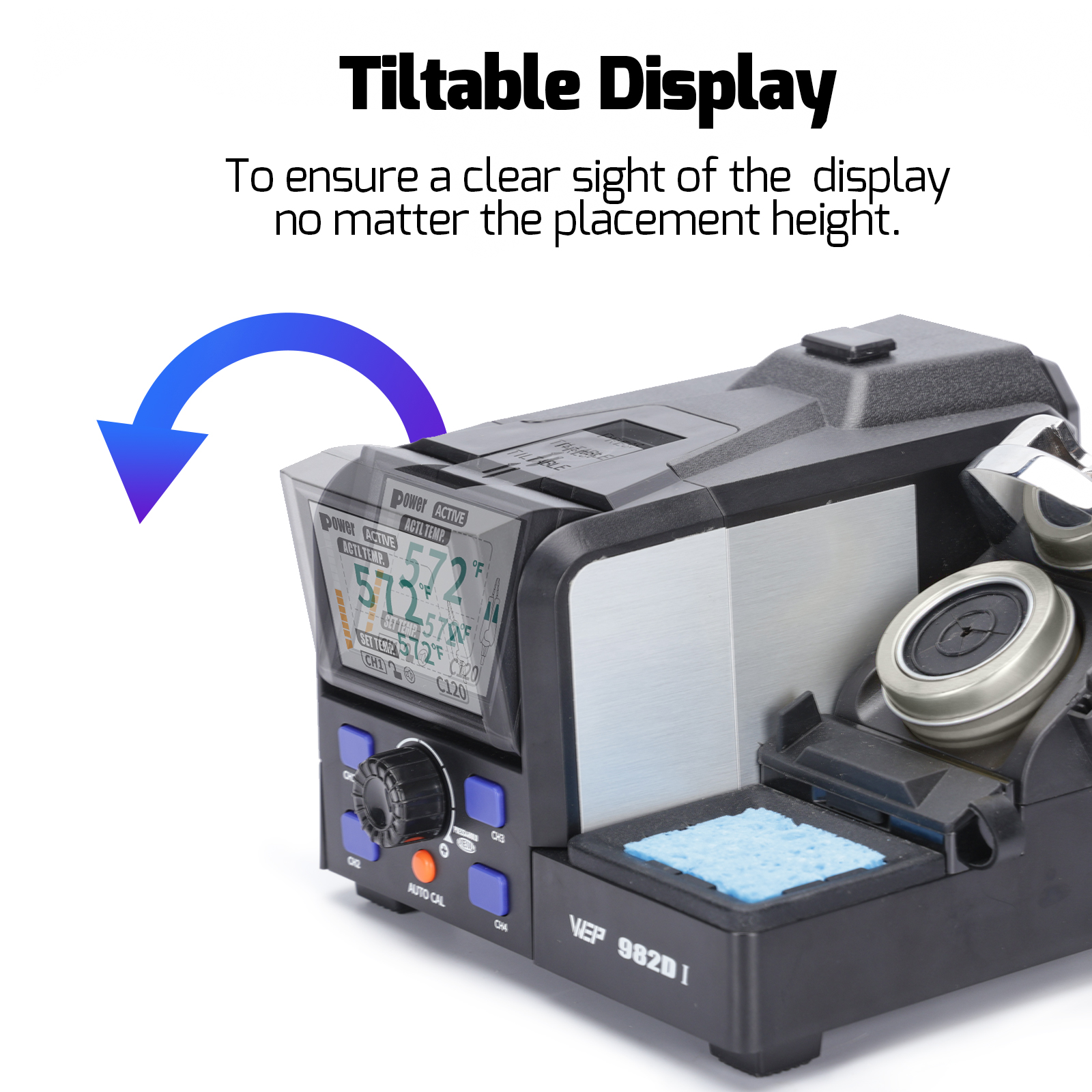982D I Hot Tweezers Precision Soldering Station