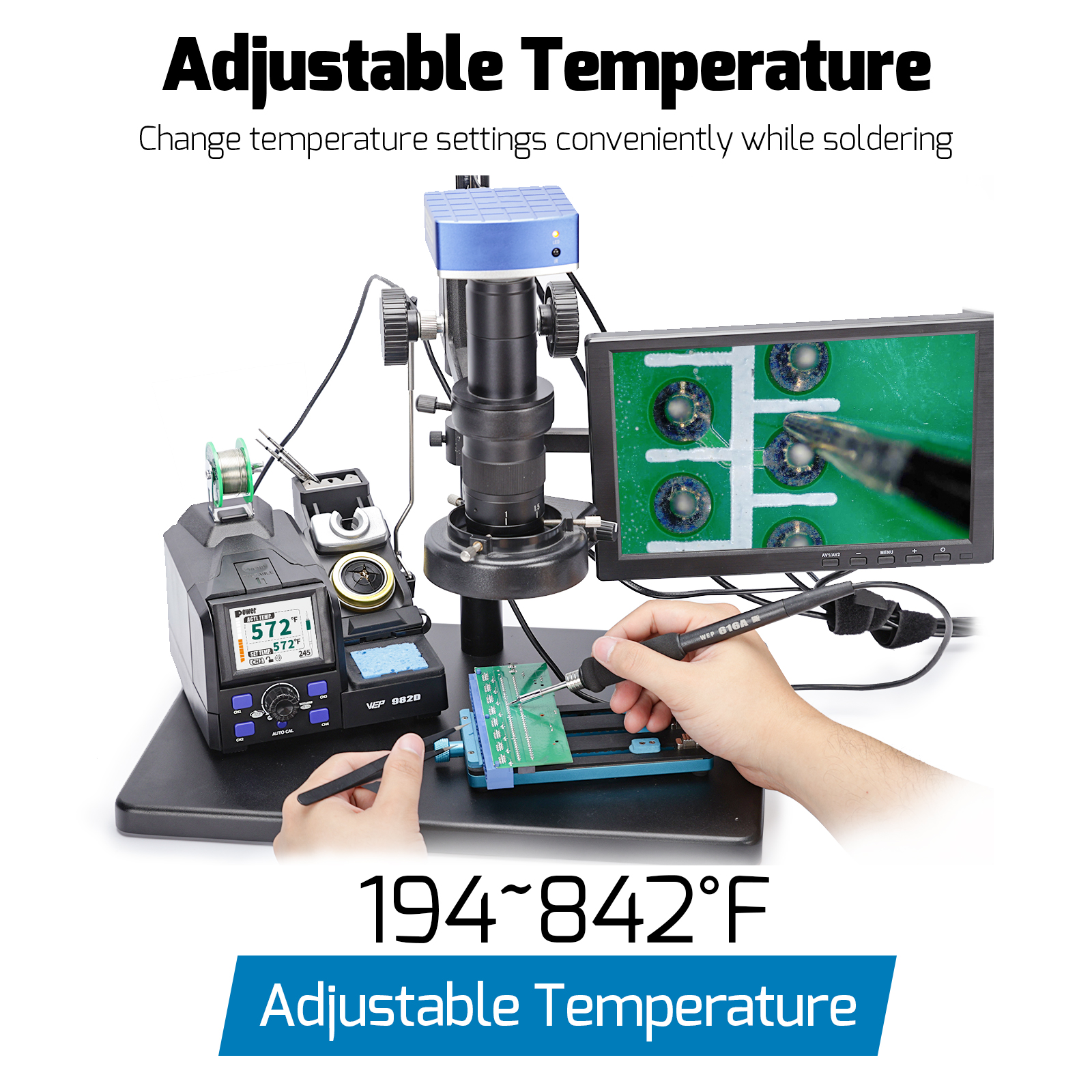 982D Precision Soldering Station