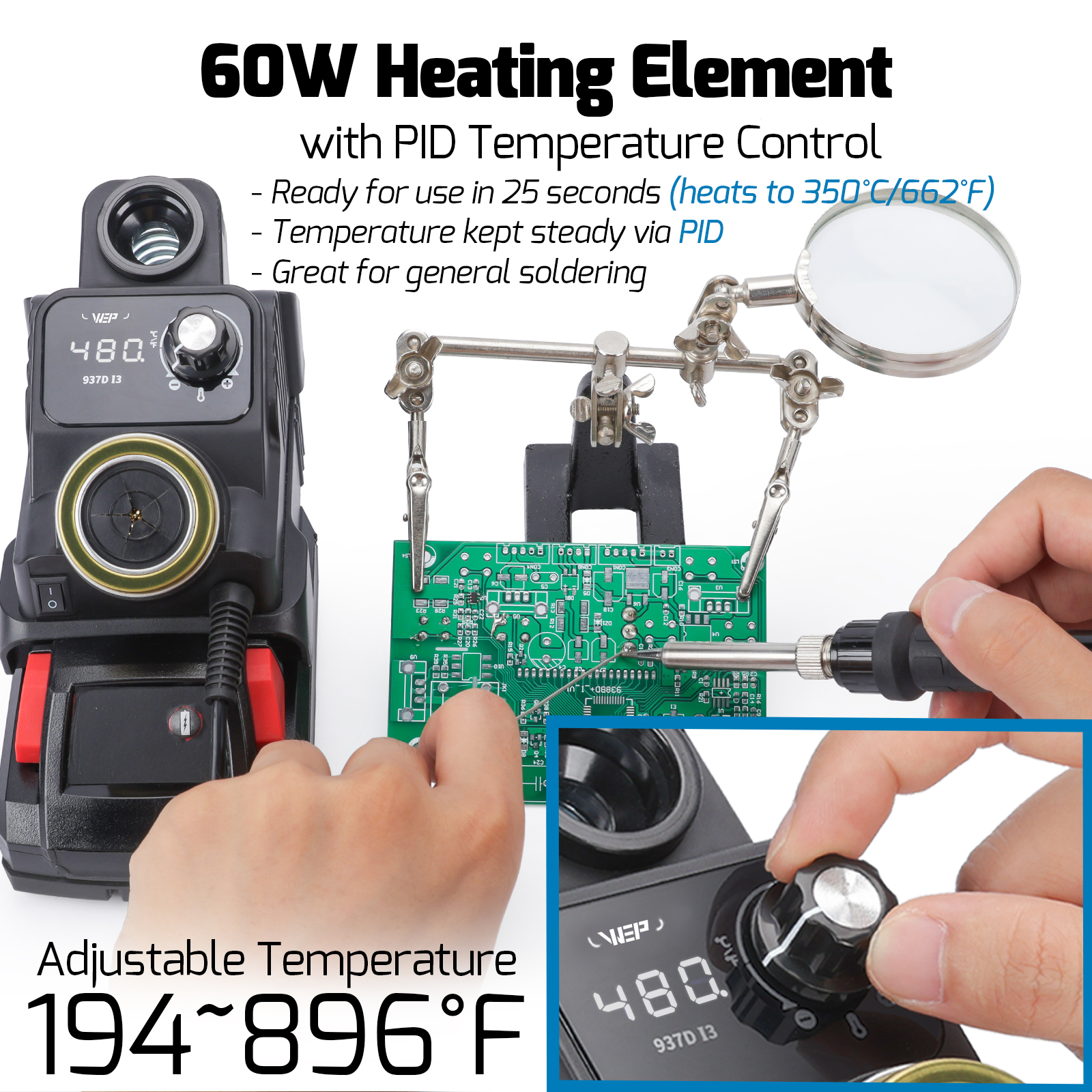 937D I Cordless Soldering Iron Station