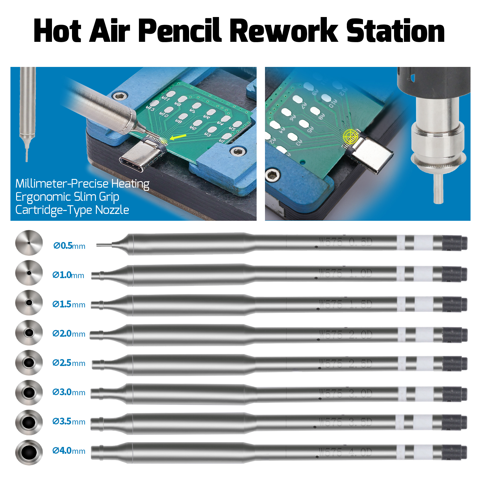 992D II 2-IN-1 Precision Rework Station