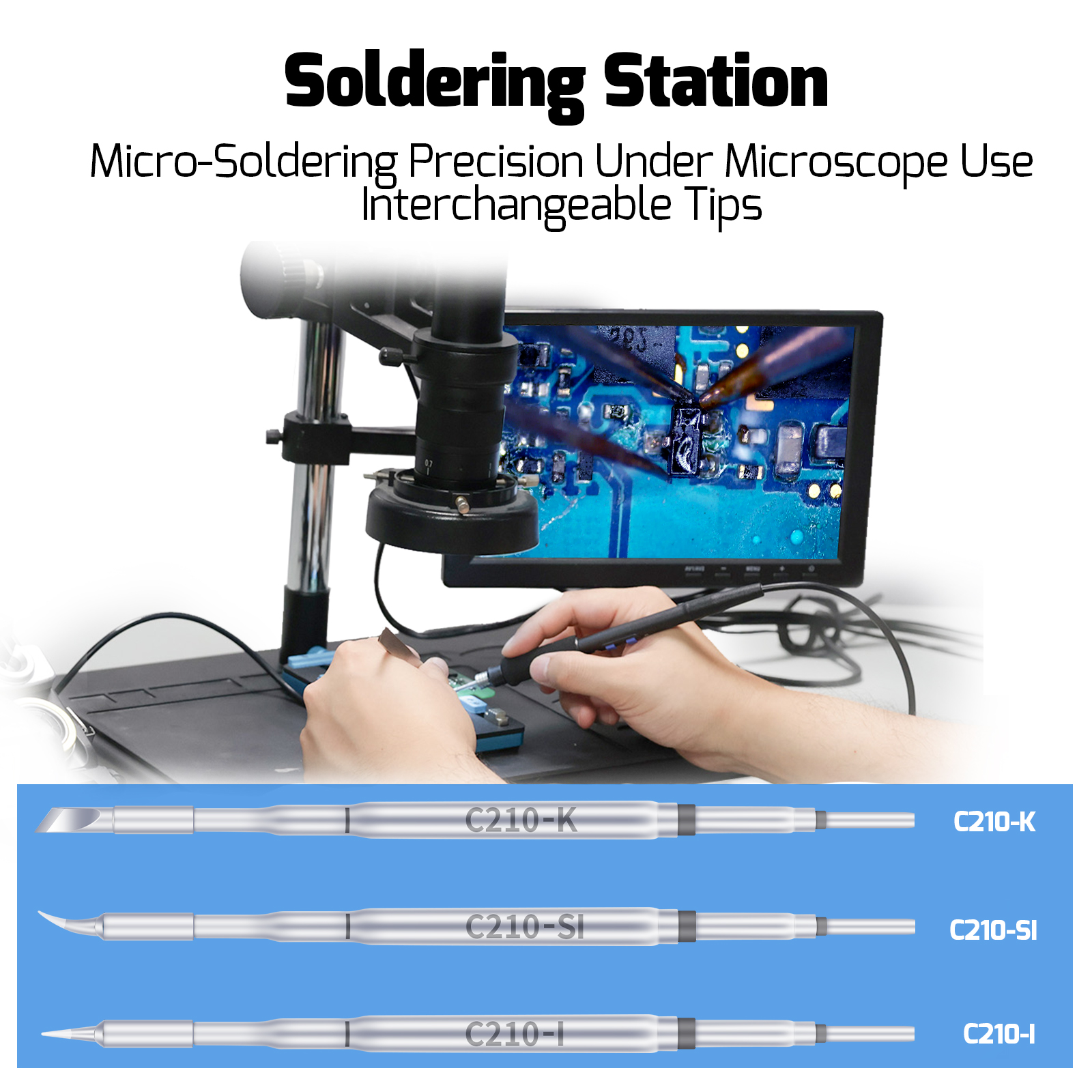 992D II 2-IN-1 Precision Rework Station
