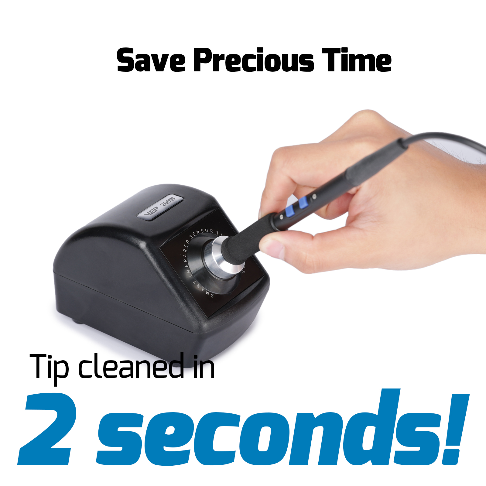 200W Motorized Tip Cleaner