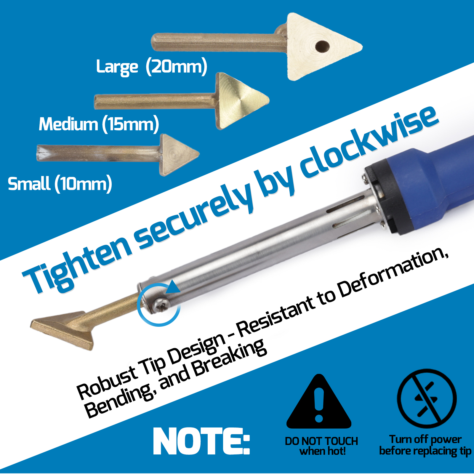 960 IV Bumper Repair Plastic Welder Kit with Power Switch